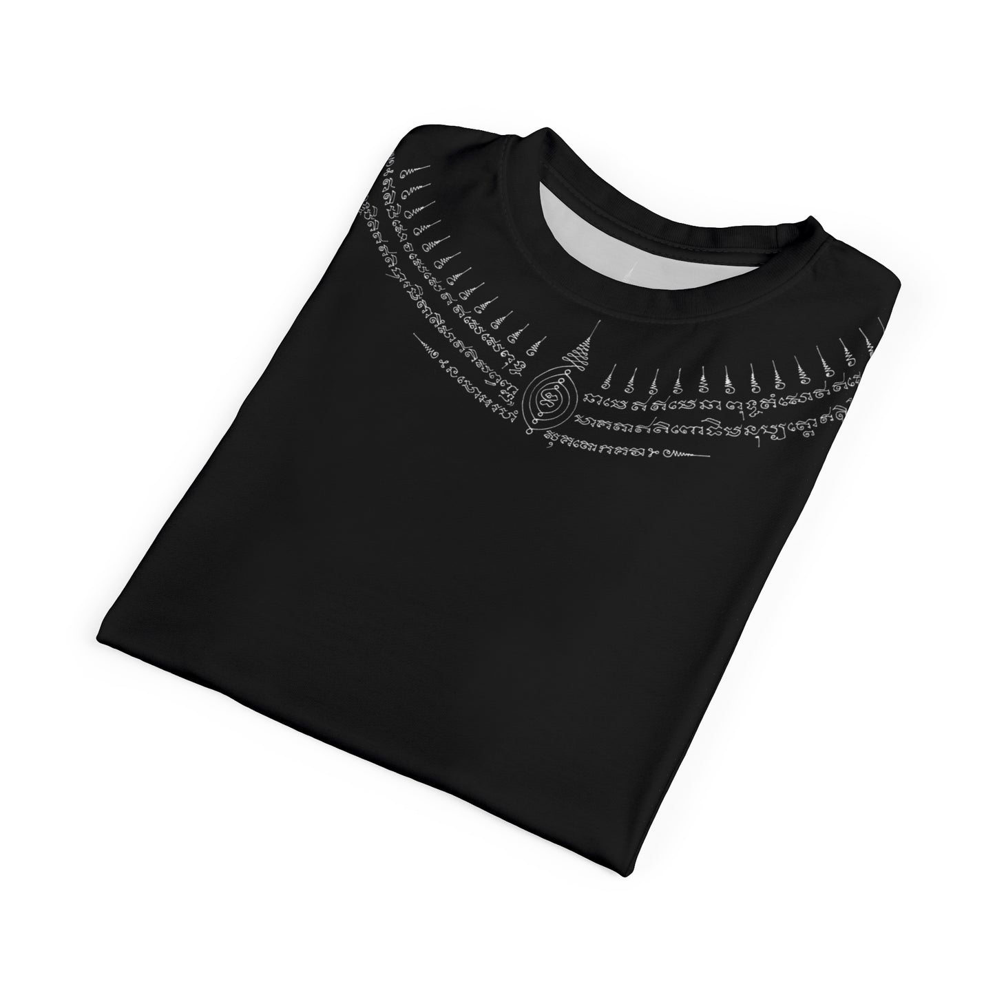 Double Dragon Sak Yant - Premium Tee (Black/White)