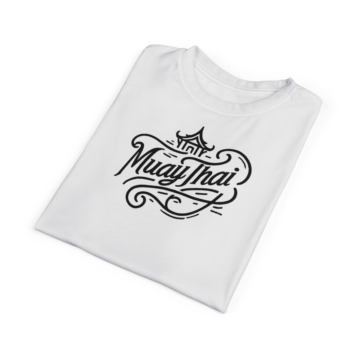Muay Thai Signature - Premium Tee (White)