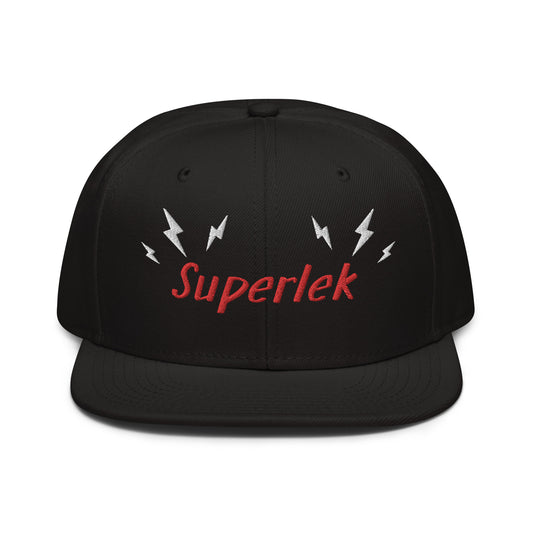 SUPERLEK Lightning Snapback Hat