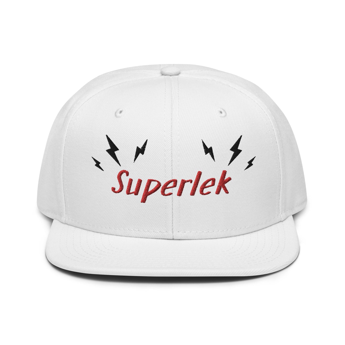 SUPERLEK Lightning Snapback Hat