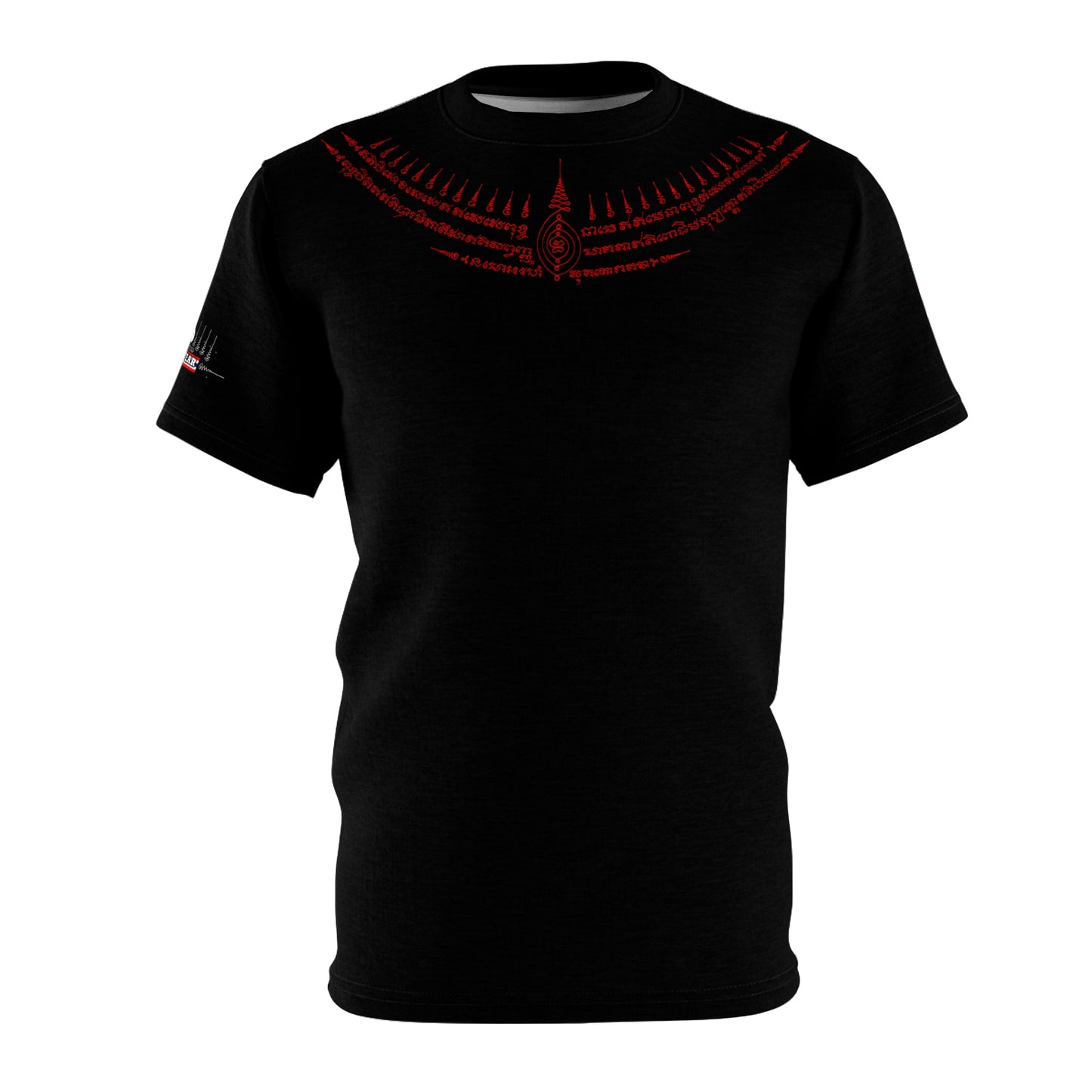 Double Dragon Sak Yant - Premium Tee (Black/Red)