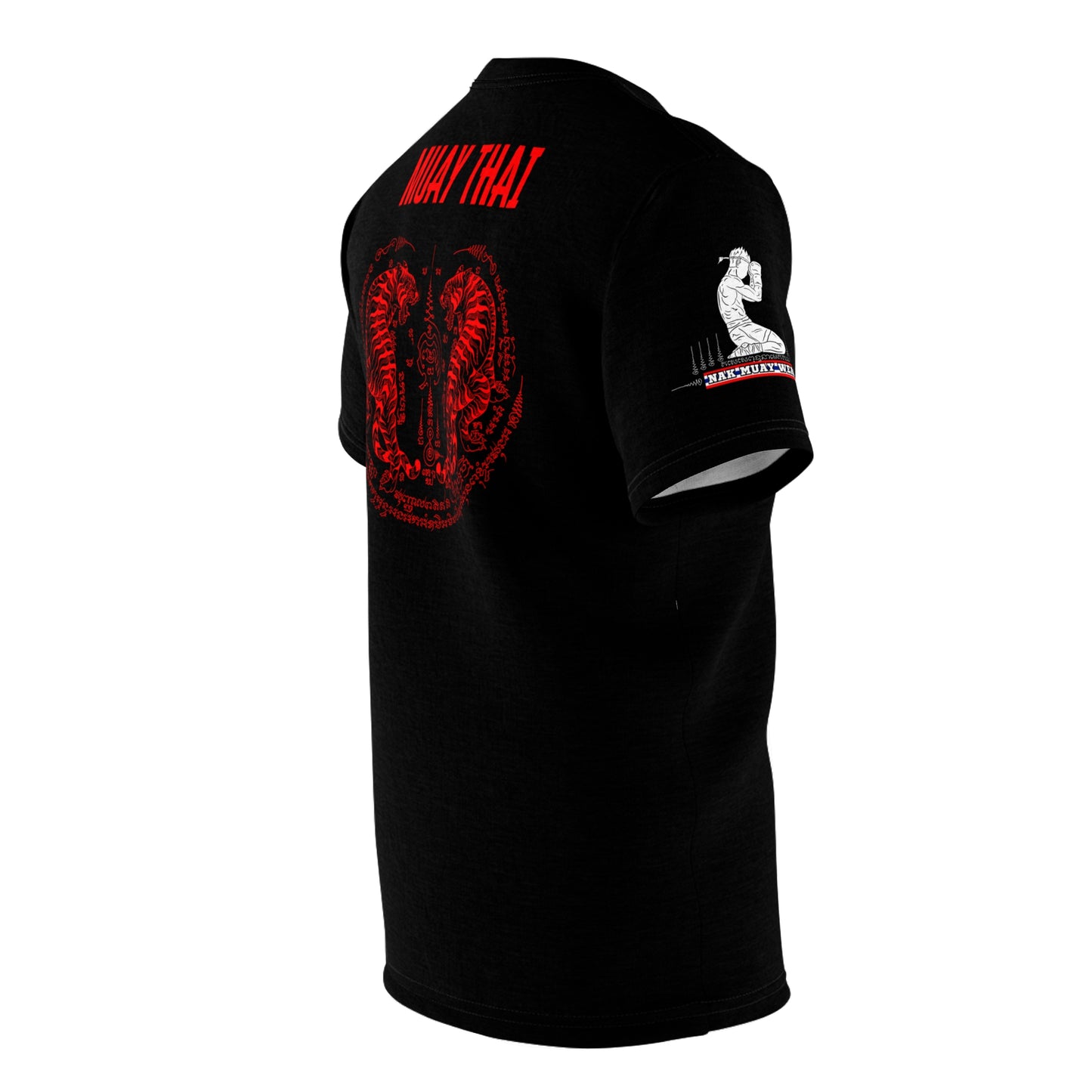 Twin Tigers Sak Yant - Premium Tee (Black/Red)