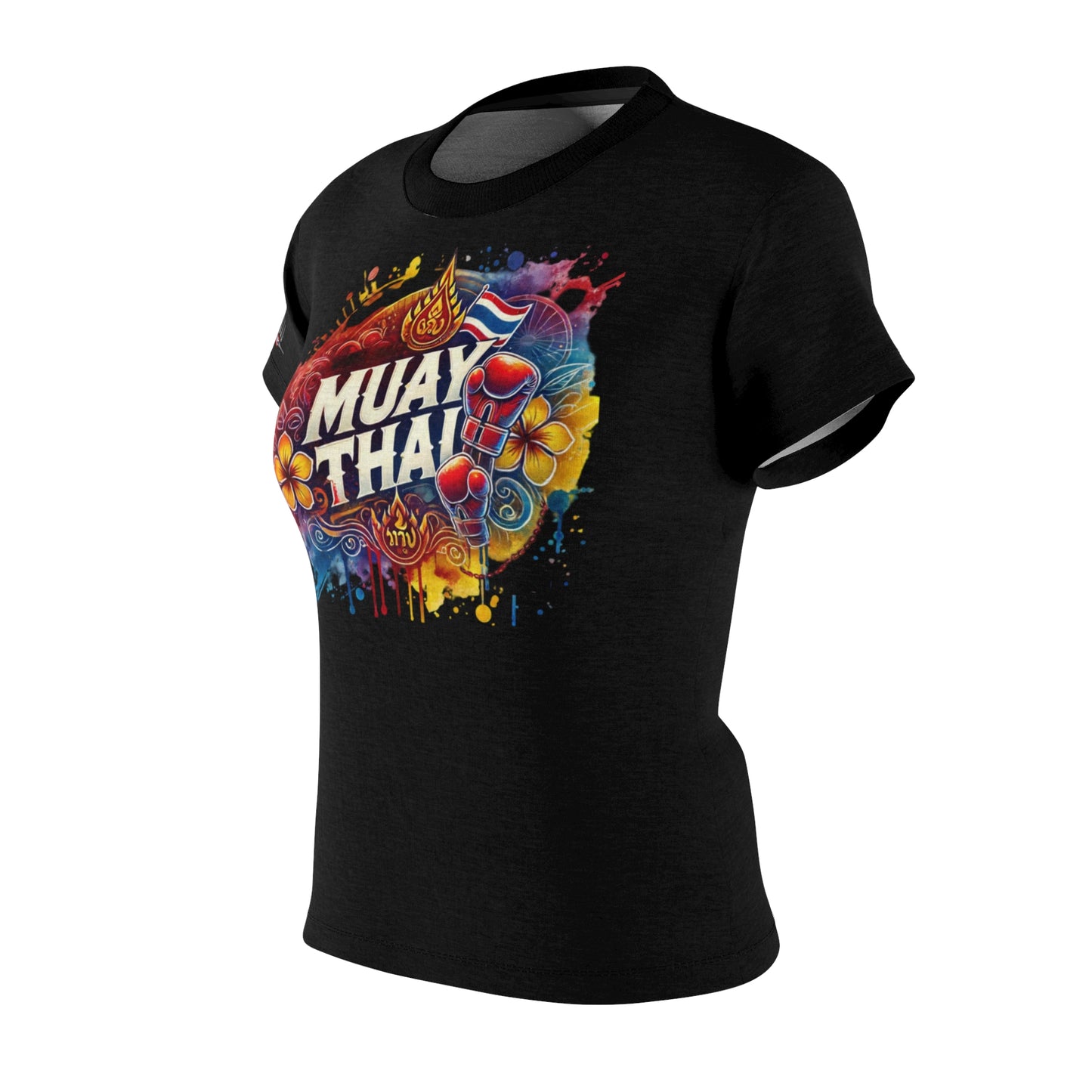 Essence of Muay Thai - Premium Women's Tee (BLACK)