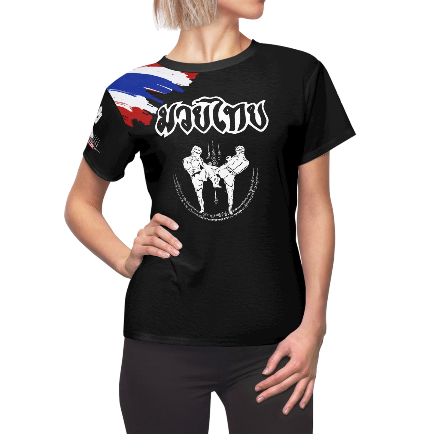 Muay Thai (Thai Lettering) - Premium Women's Tee