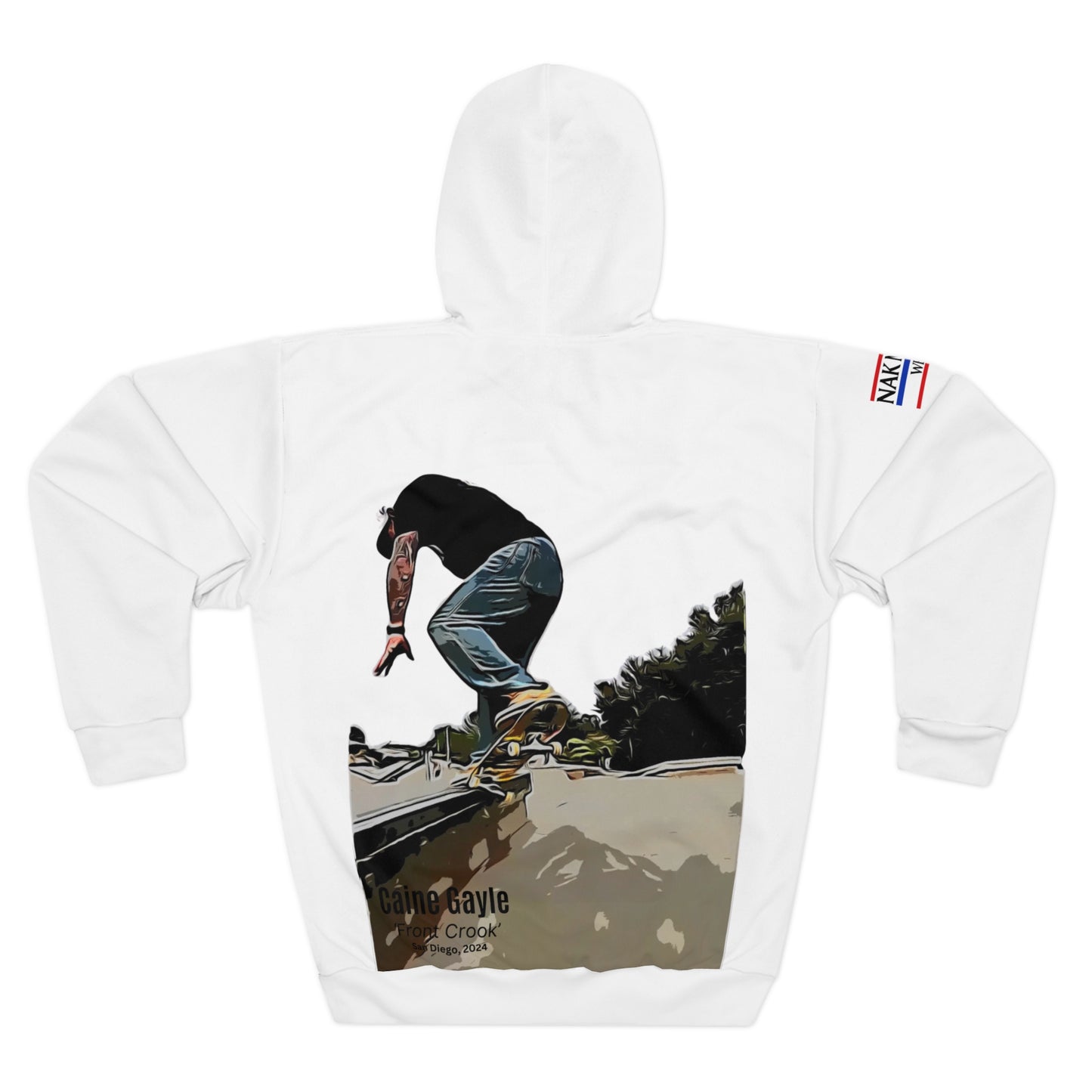 Caine Gayle - Premium Hoodie (White)