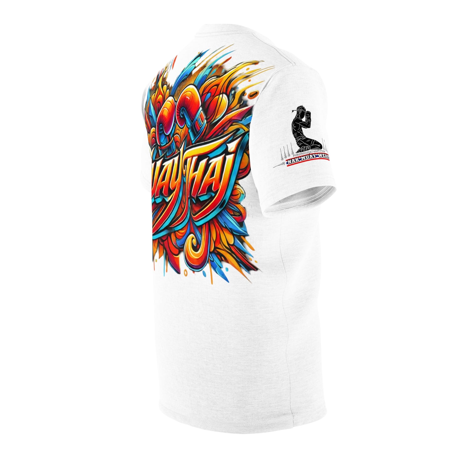 Muay Thai Fury - Premium Tee (White)