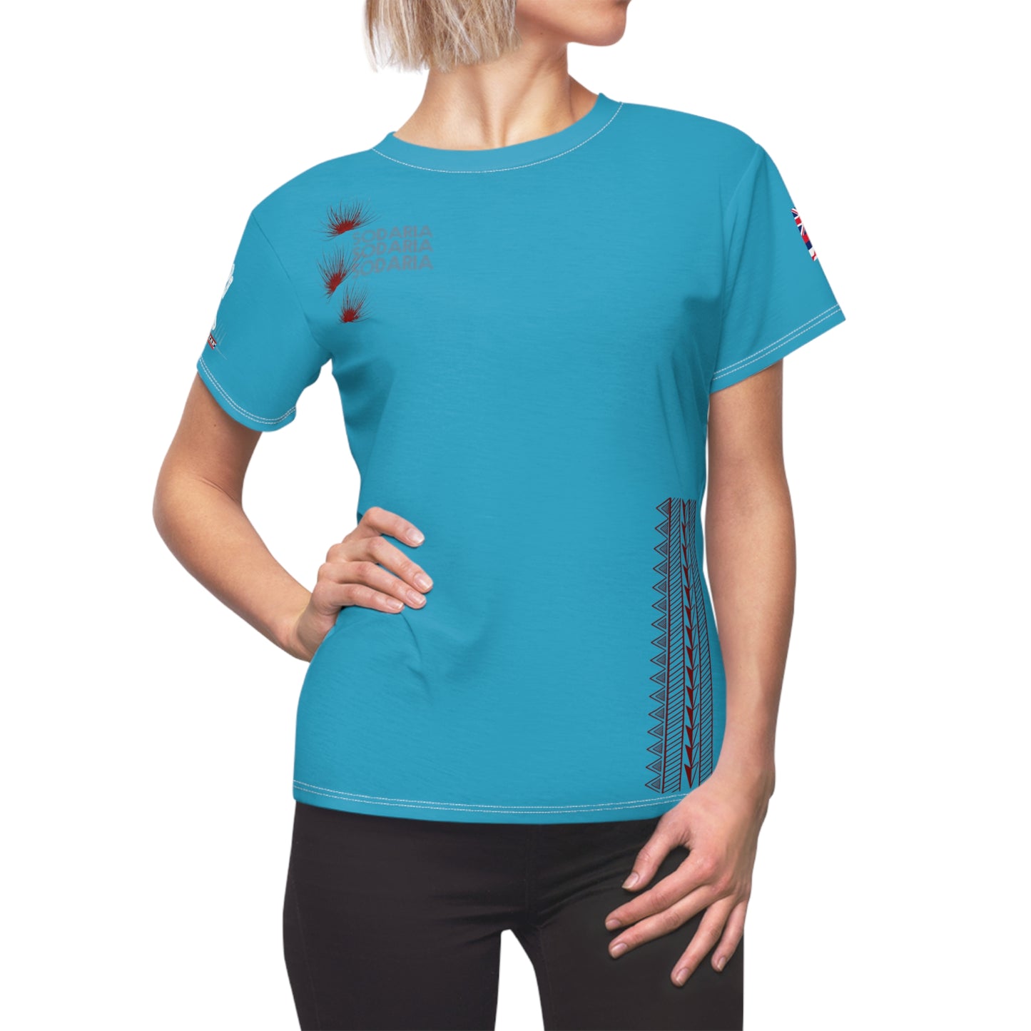 Lehua Sodaria - Premium Women's Tee (Turquoise)