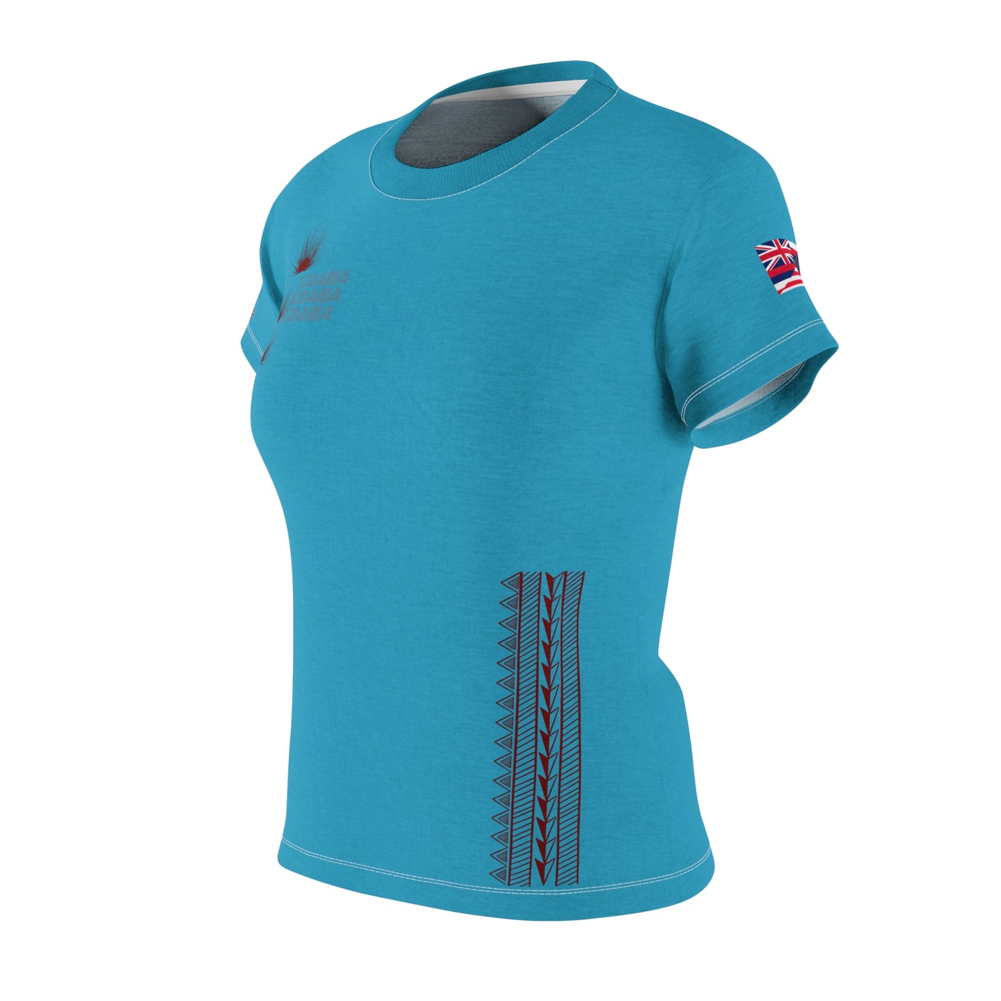 Lehua Sodaria - Premium Women's Tee (Turquoise)