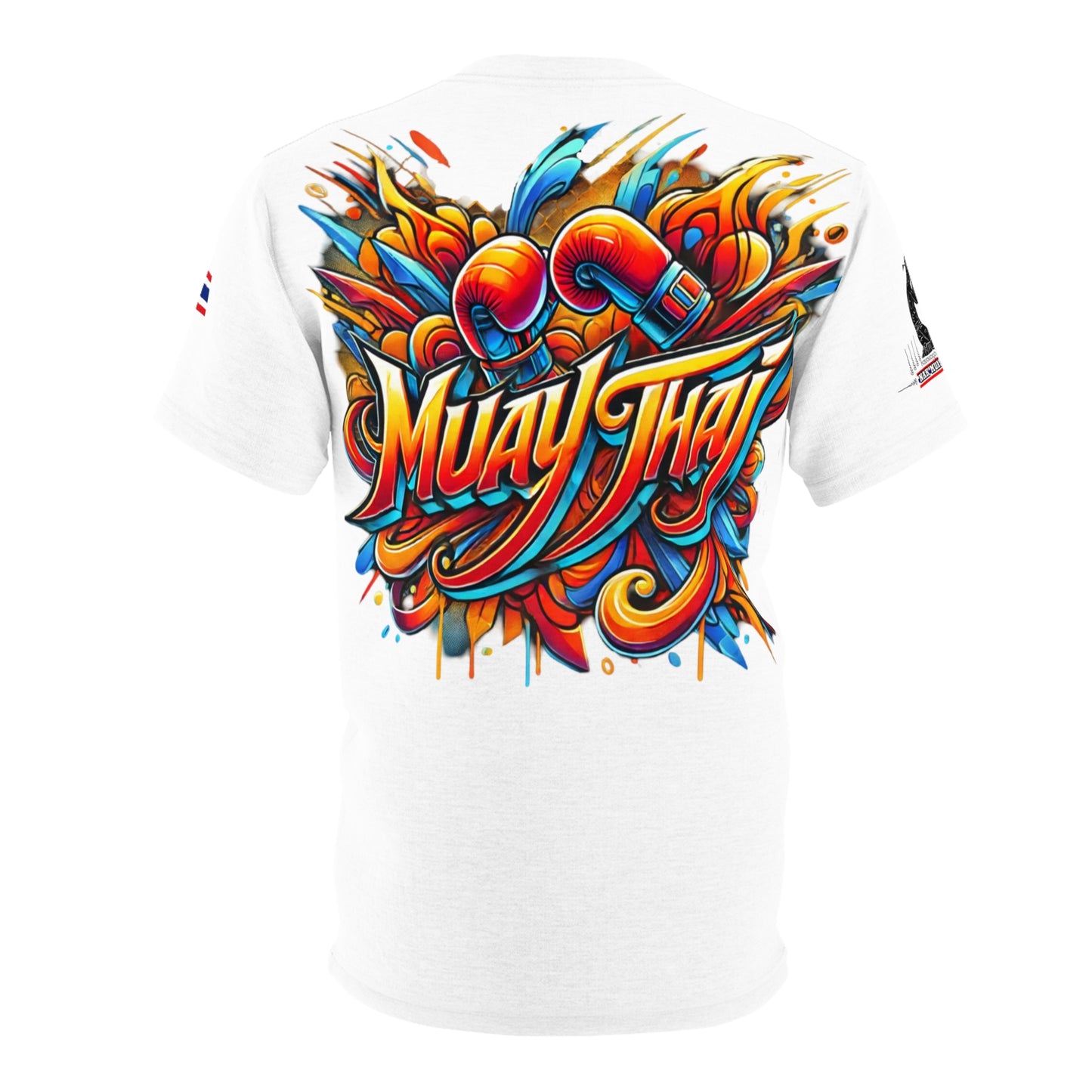 Muay Thai Fury - Premium Tee (White)