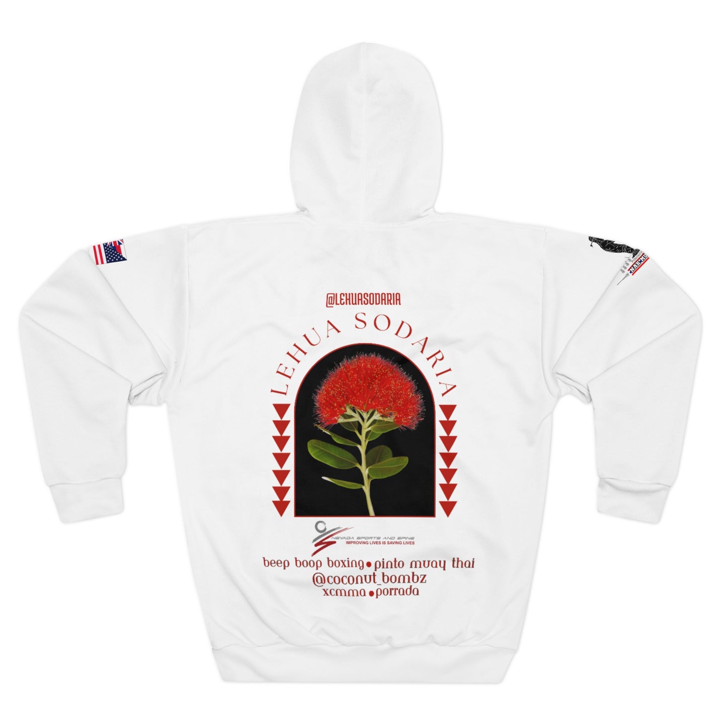 Lehua Sodaria - V2 Premium Hoodie (White)