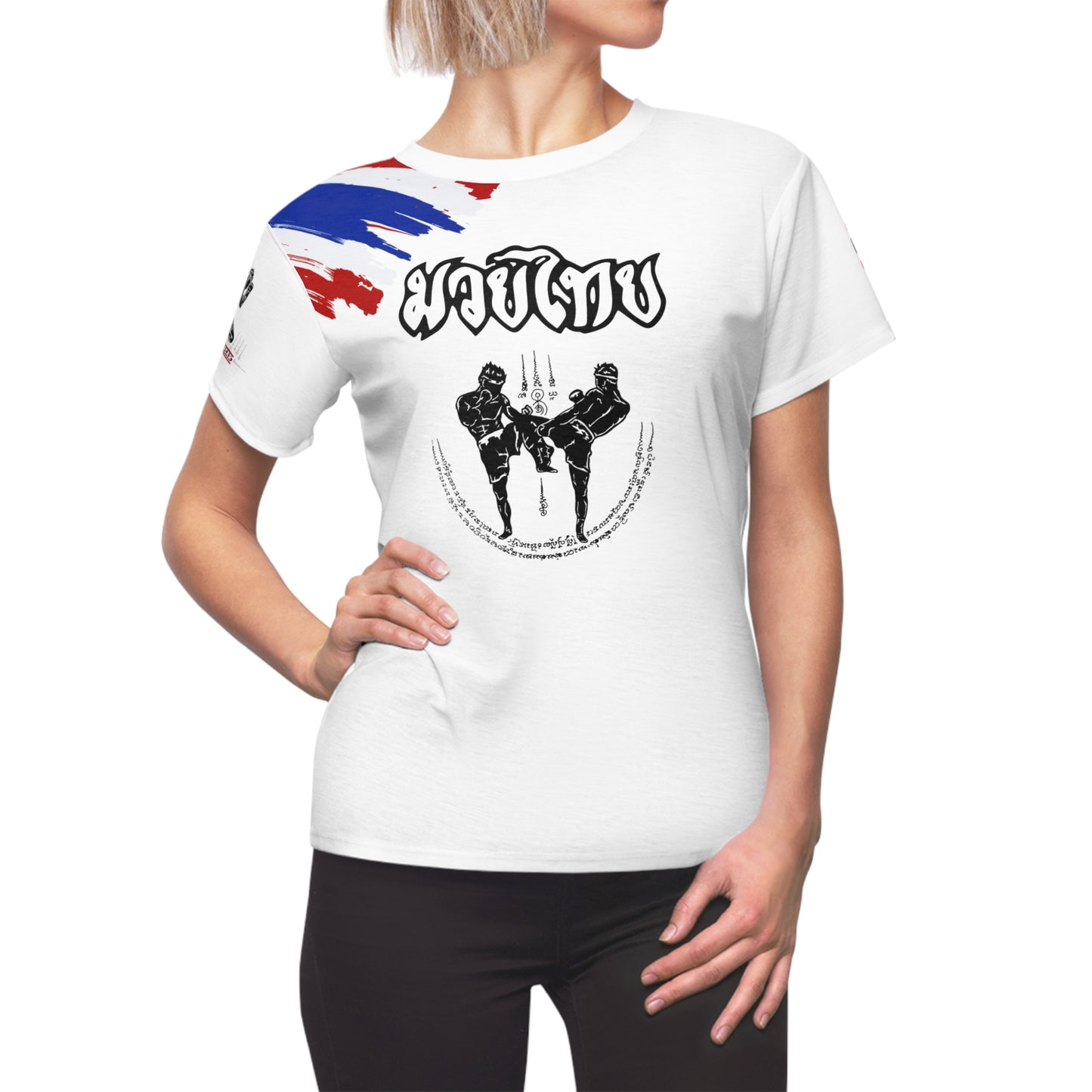 Muay Thai (Thai Lettering) - Premium Women's Tee