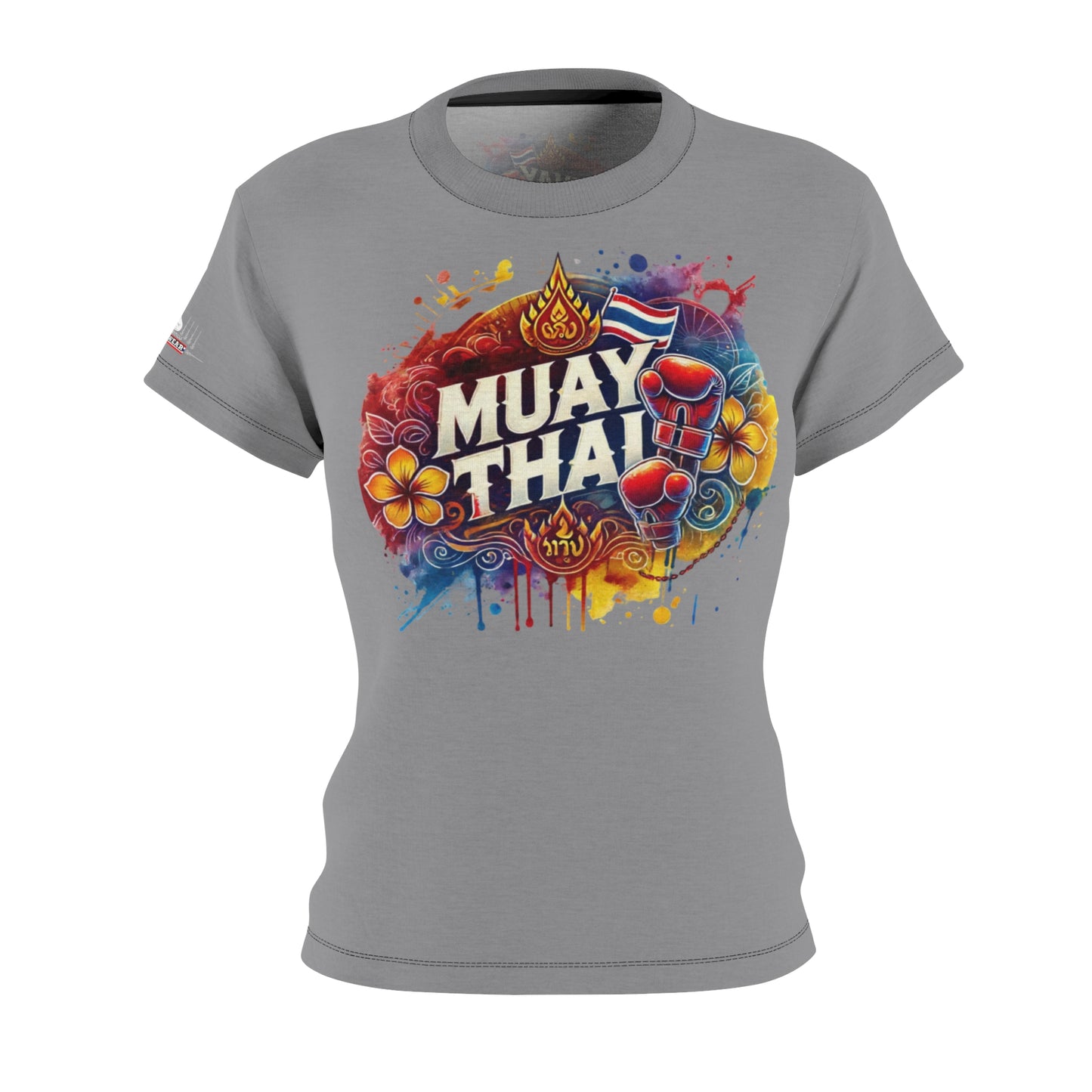 Essence of Muay Thai - Premium Women's Tee (GRAY)