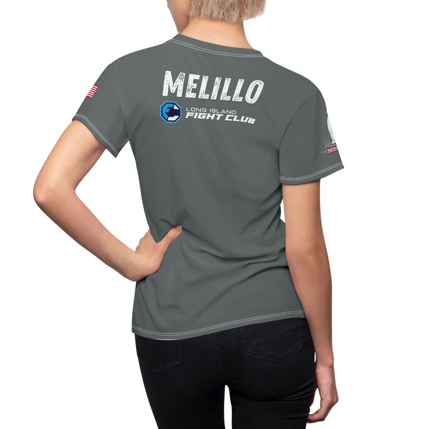 Vinny "Vinbones" Melillo - Premium Women's Tee (Dark Gray)