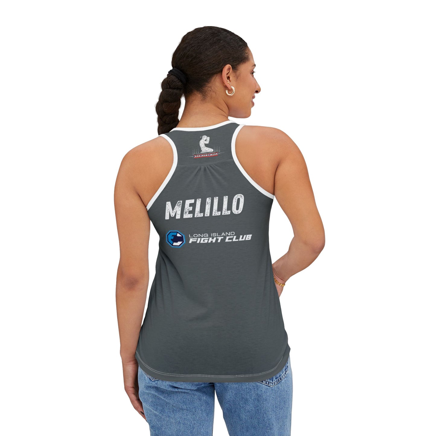 Vinny "Vinbones" Melillo - Premium Women's Tank (Dark Gray)