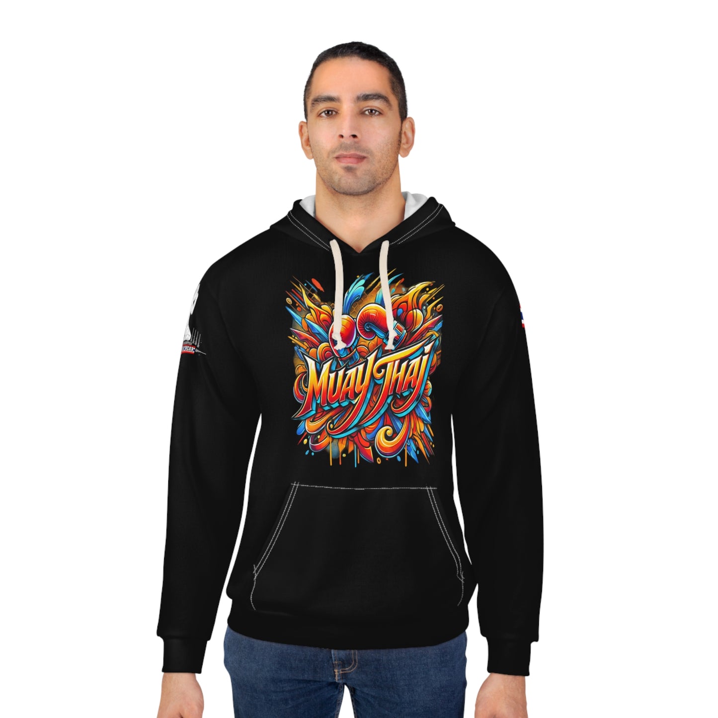 Muay Thai Fury - Premium Hoodie (Black)