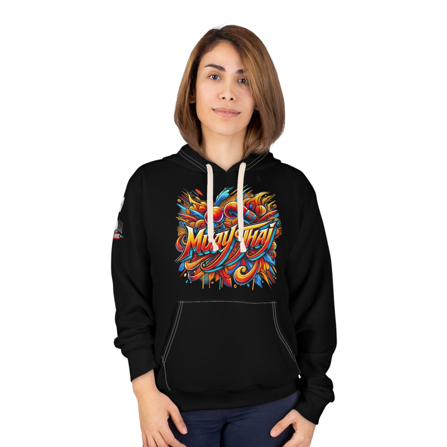 Muay Thai Fury - Premium Hoodie (Black)