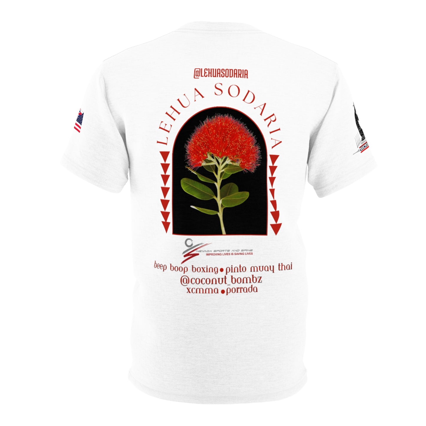 Lehua Sodaria - V2 Premium Men's Tee (White)