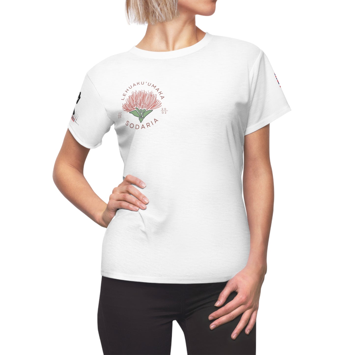 Lehua Sodaria - V2 Premium Women's Tee (White)