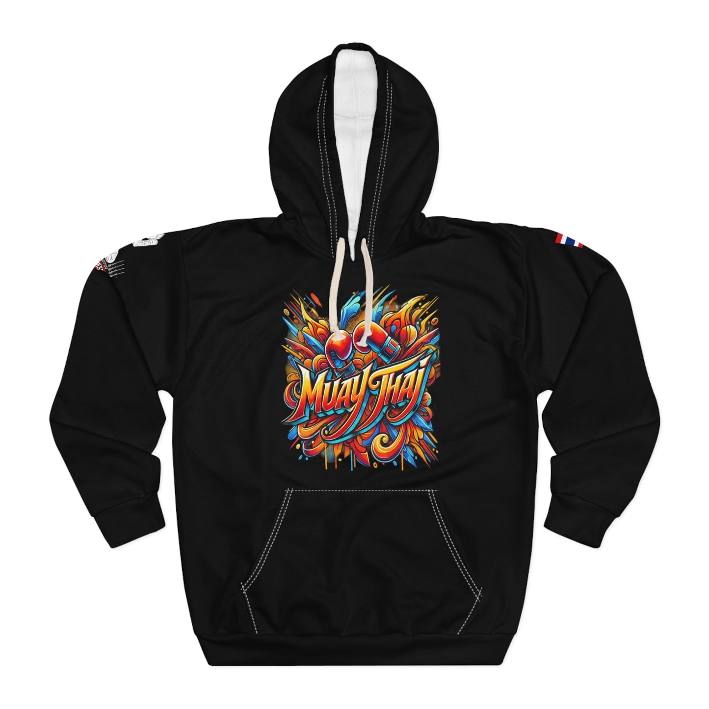 Muay Thai Fury - Premium Hoodie (Black)