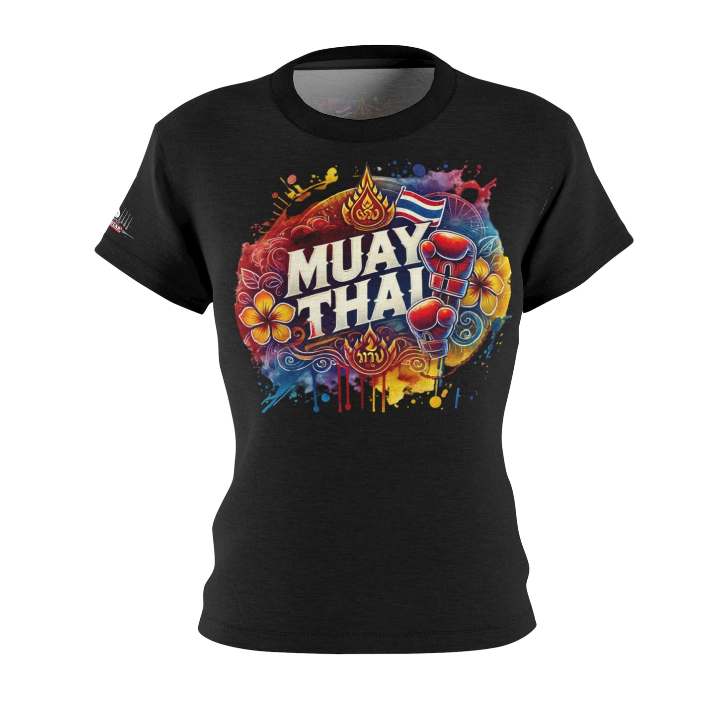 Essence of Muay Thai - Premium Women's Tee (BLACK)