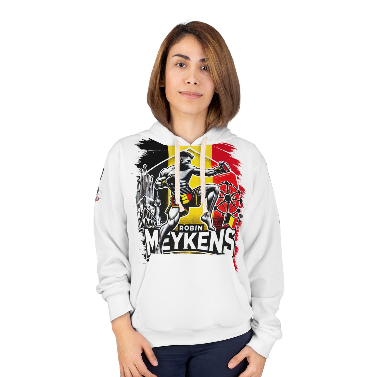 Robin Meykens - Premium Hoodie (WHITE)