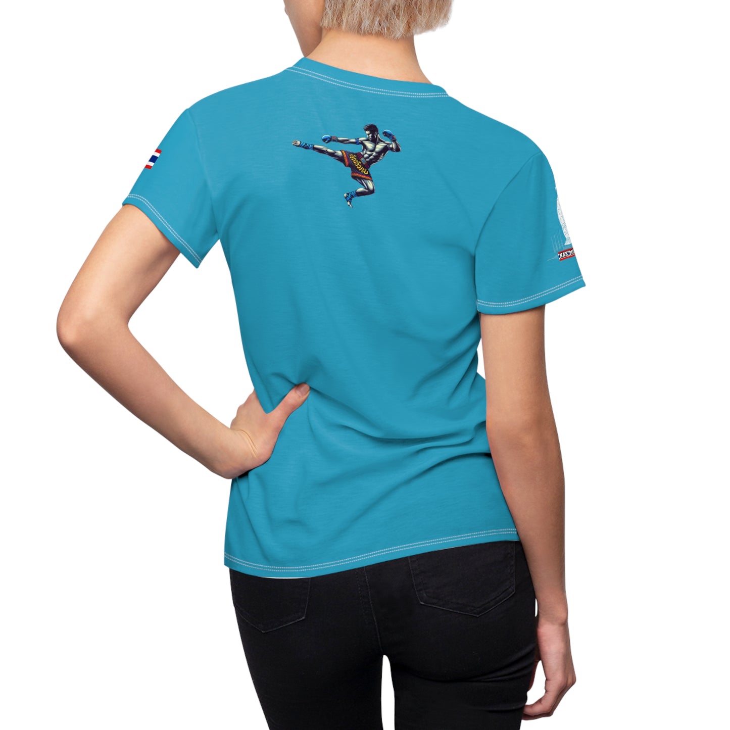 Vibrant Fury - Premium Women's Tee (Turquoise)