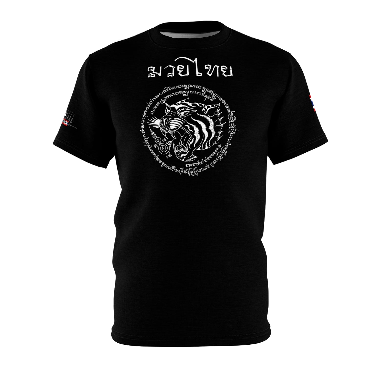 Twin Tigers Sak Yant - Premium Tee (Black/White)