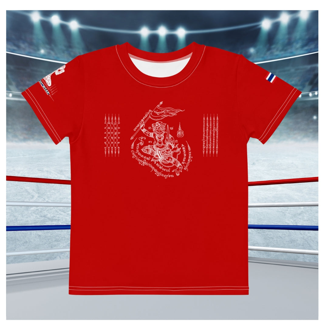 Hanuman - Premium Kid's Tee (Red)