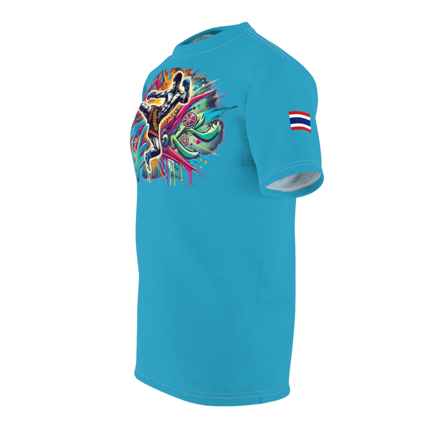 Vibrant Fury - Premium Tee (Turquoise)