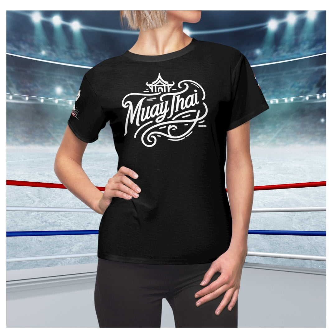 Muay Thai - Premium Women's Tee (Black)