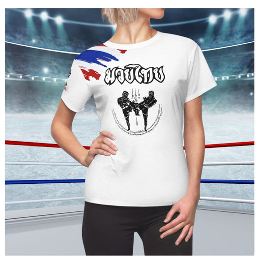 Muay Thai (Thai Lettering) - Premium Women's Tee