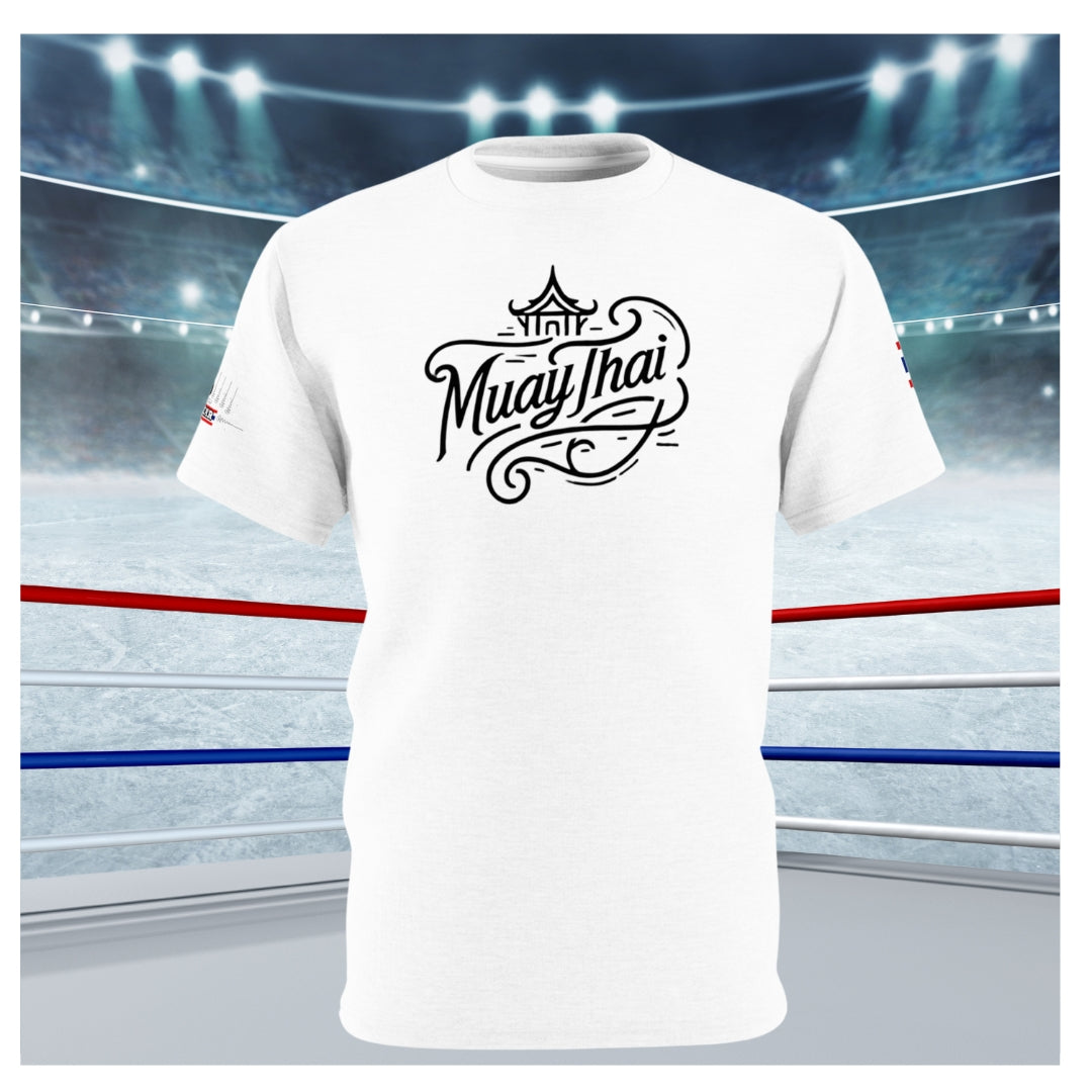 Muay Thai Signature - Premium Tee (White)