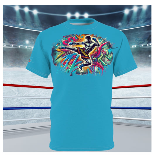 Vibrant Fury - Premium Tee (Turquoise)