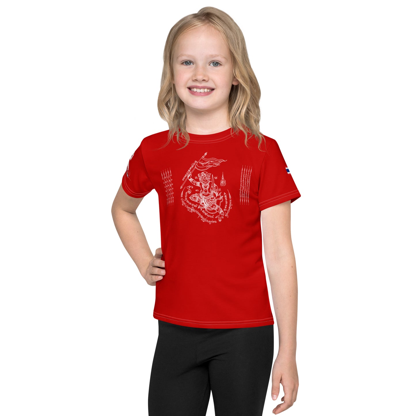 Hanuman - Premium Kid's Tee (Red)