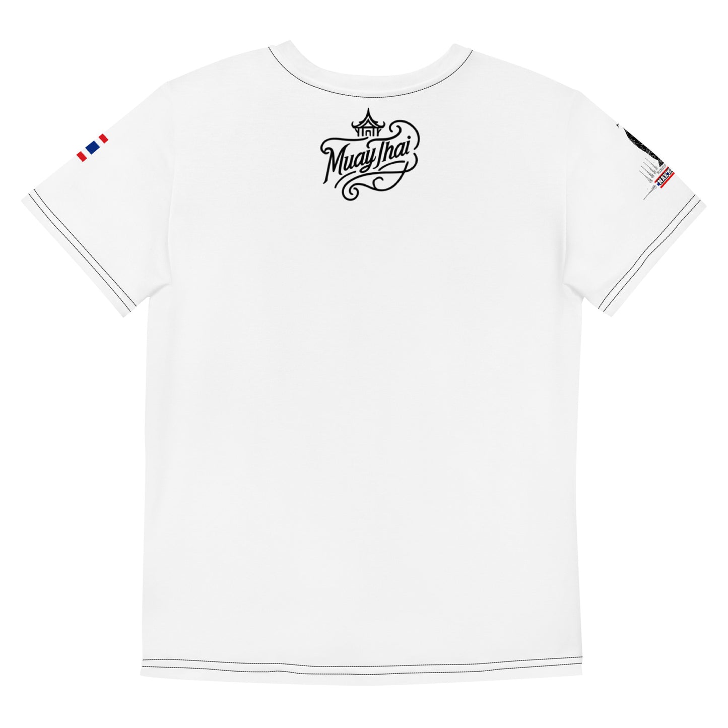 Muay Thai Signature - Premium Youth Tee (White)