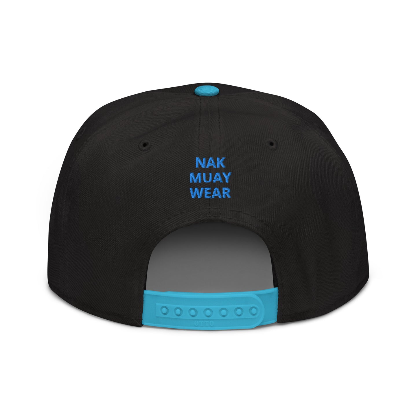 Muay Thai - Snapback (Turquoise/White Lettering)