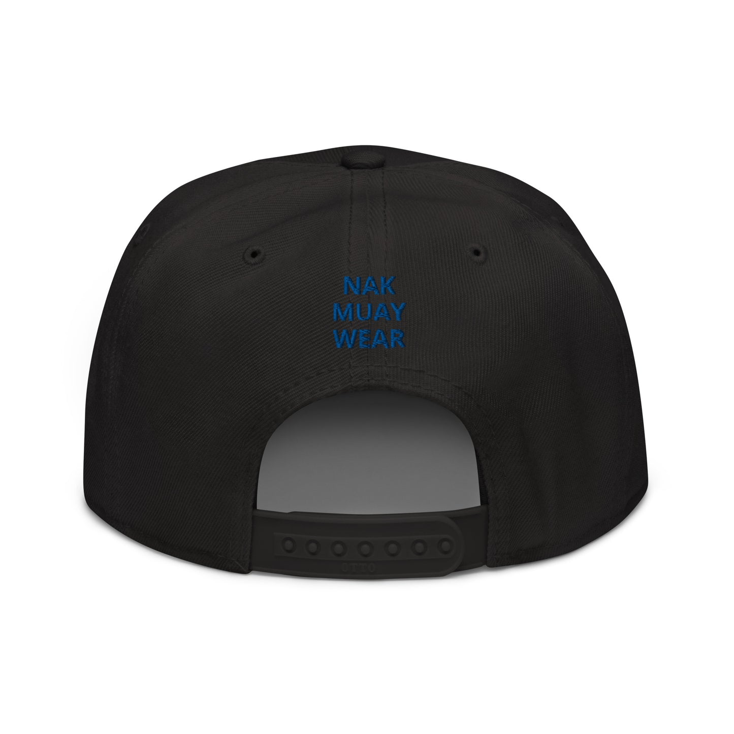 Muay Thai - Snapback (Blue Lettering)