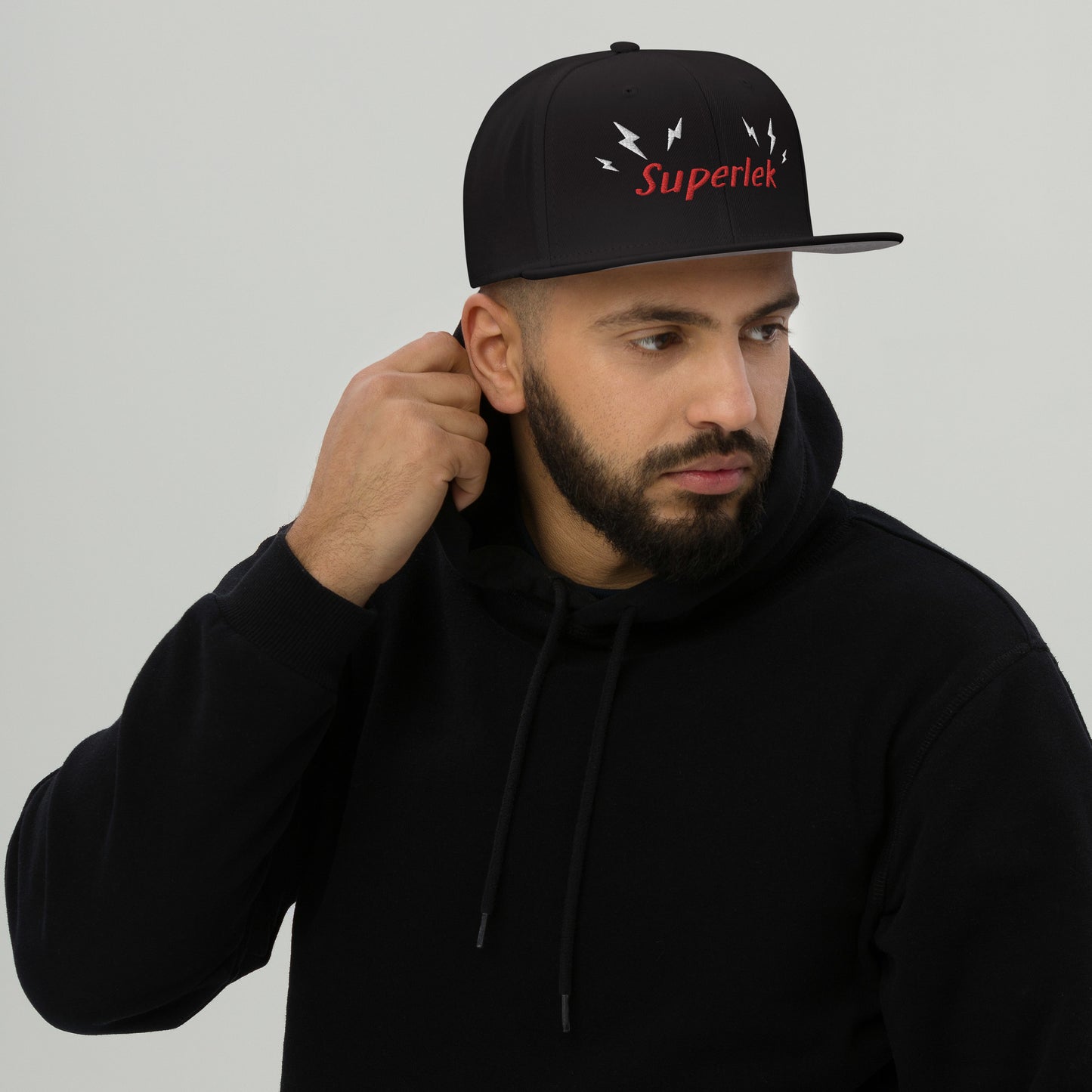 SUPERLEK Lightning Snapback Hat