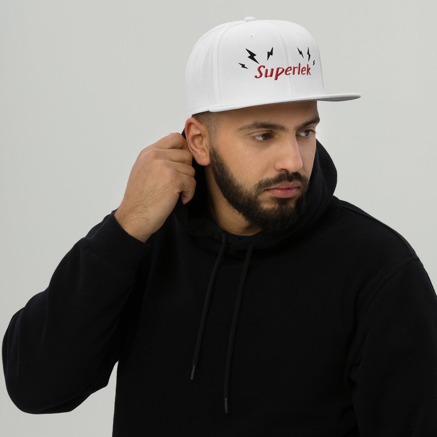 SUPERLEK Lightning Snapback Hat